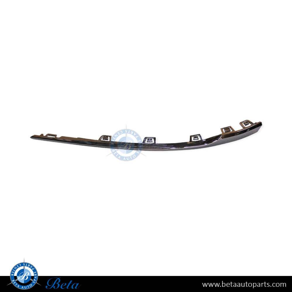 Left Side Front Bumper Chrome Moulding for Volkswagen Passat 2015-2019 models, Part Number 3G0853253 Left Side Front Bumper Chrome Moulding for Volkswagen Passat 2015-2019 models, Part Number 3G0853253